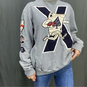 10.DEEP - VICTORY GROUP COLLECTION cotton pullover sweatshirt